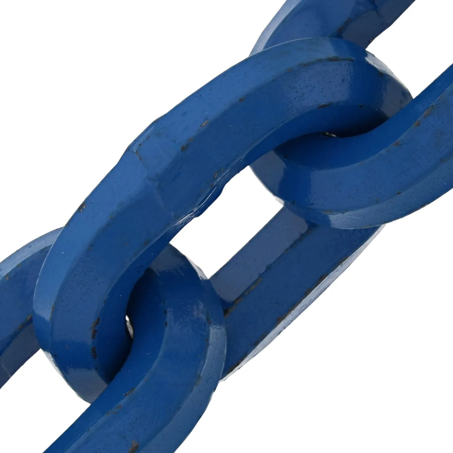 7/16" Tyler Tool Hardened Alloy Hex Shape Anti-Theft Chain, Blue