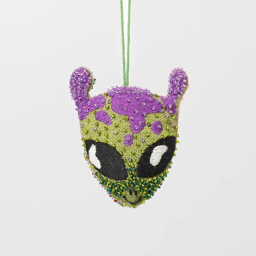 Alien Beaded Ornament