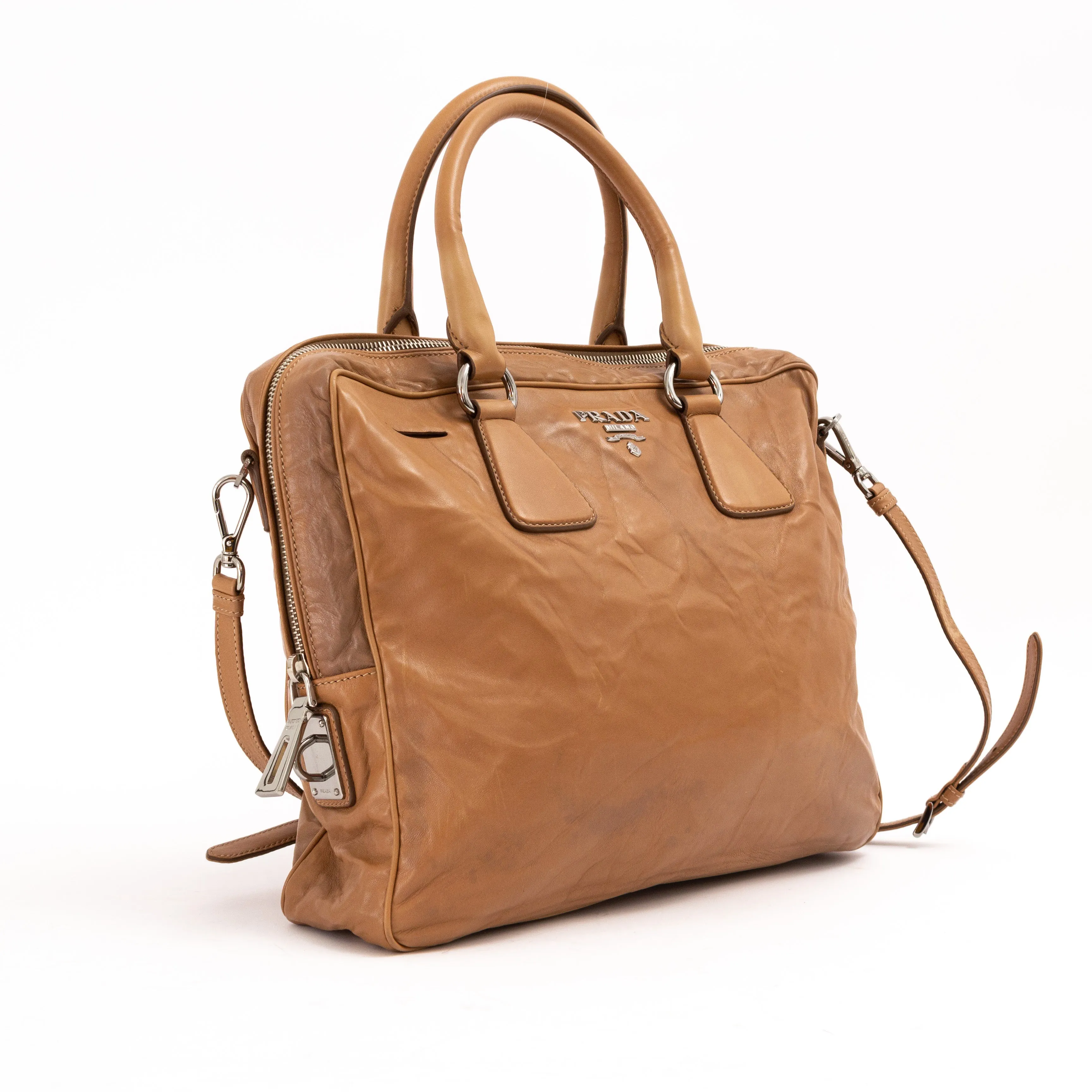Antik Leather Brown Satchel
