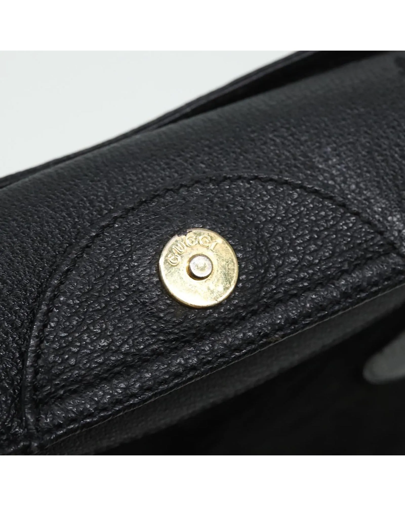Bamboo Handle Leather Handbag