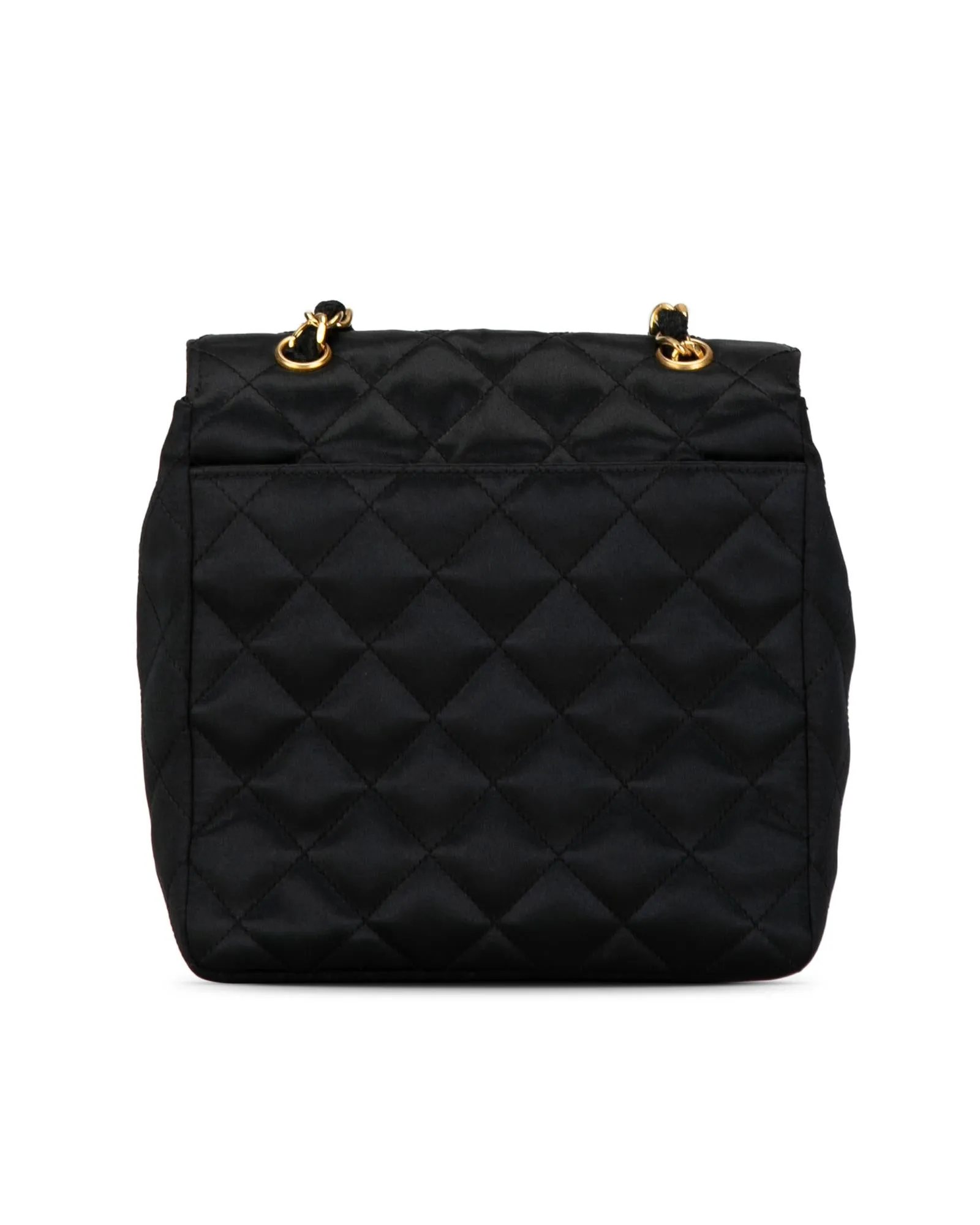 Chanel 19 Mini Backpack Black Quilted Nylon