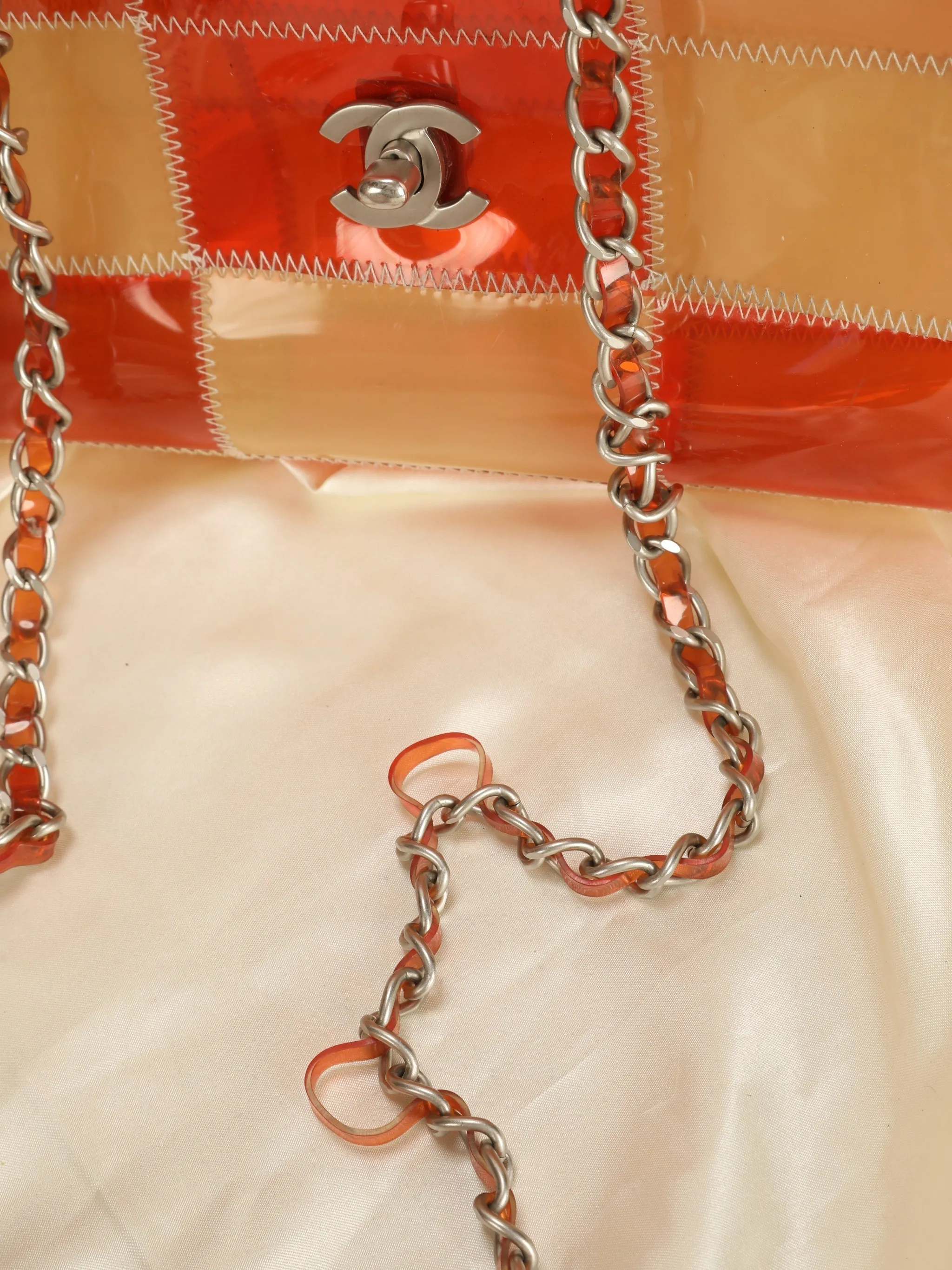 CL Vinyl Patchwork Bag