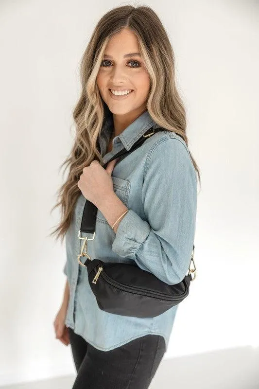 Colorful Nylon Crossbody Bag