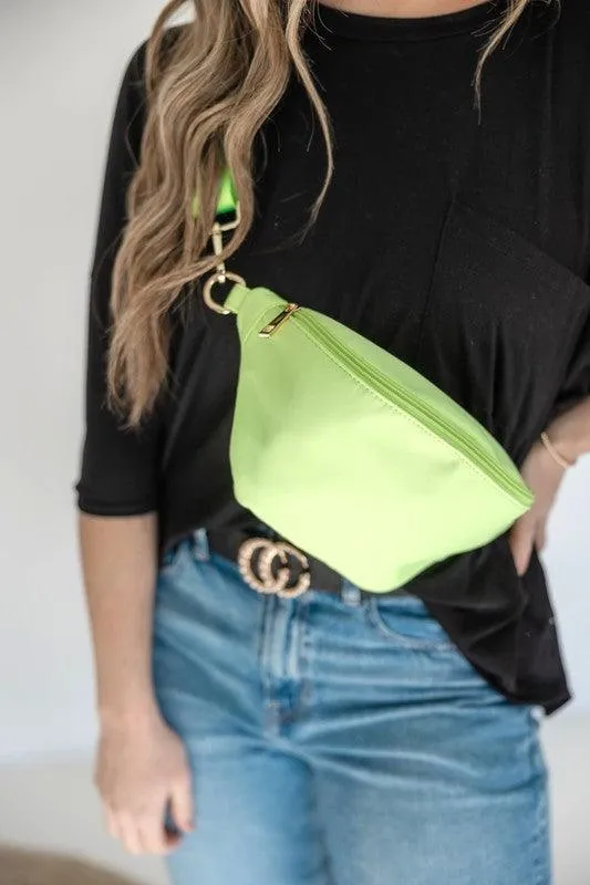 Colorful Nylon Crossbody Bag