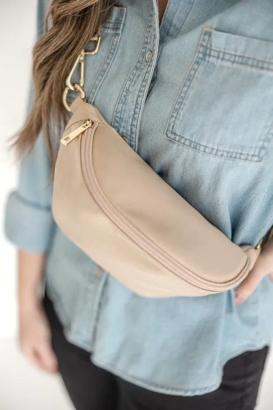 Colorful Nylon Crossbody Bag