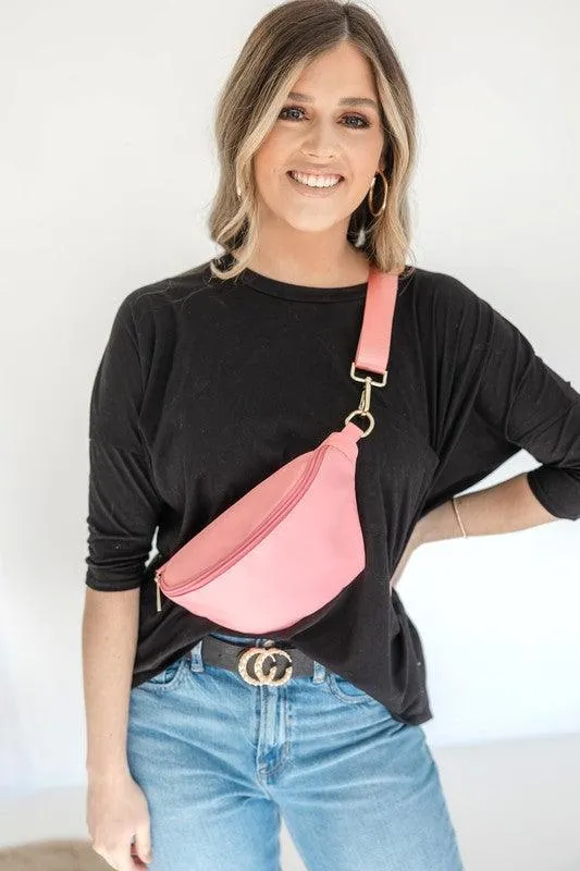 Colorful Nylon Crossbody Bag