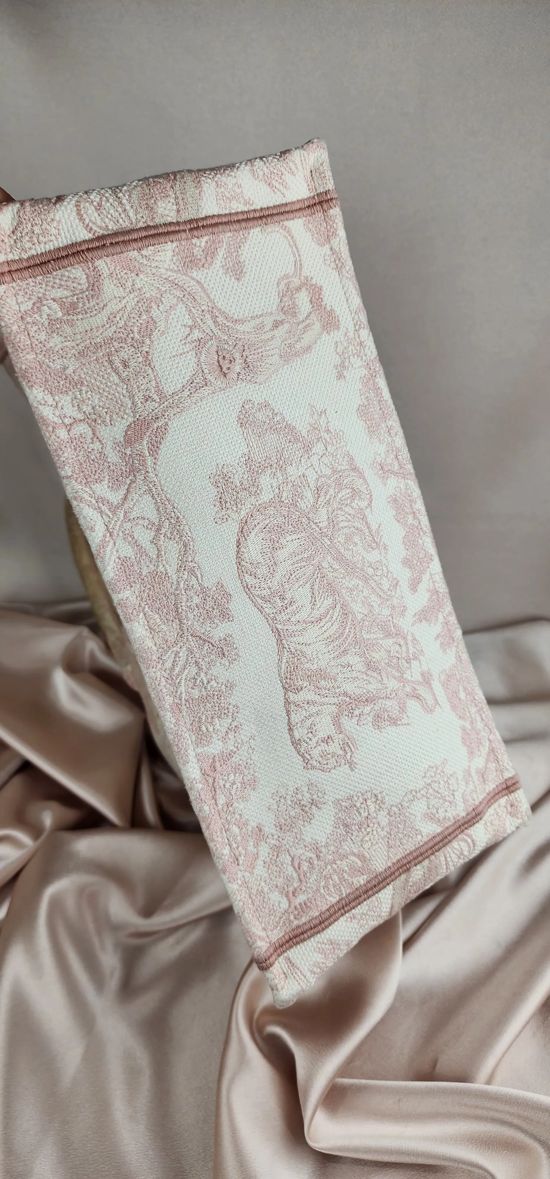 Dior Pink Medium Book Tote - 1002