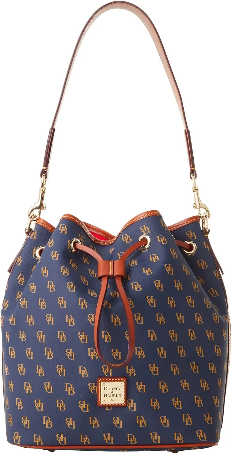 Dooney & Bourke Handbag, Gretta Drawstring - Blue