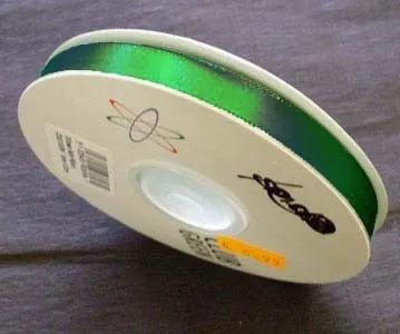 Double Sided Satin Ribbon - Green