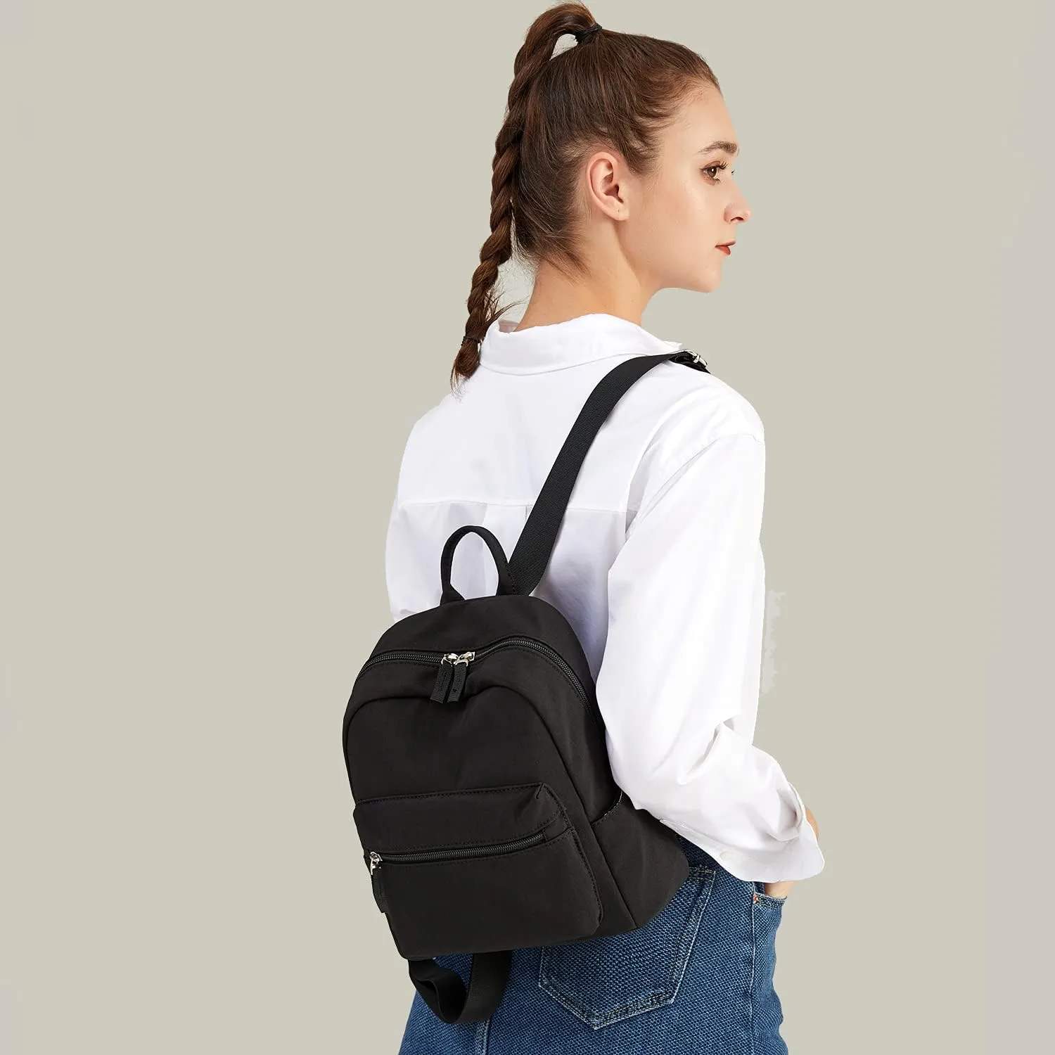 ecodudo Mini Backpack Purse for Women Teen Girls Small Fashion Bag