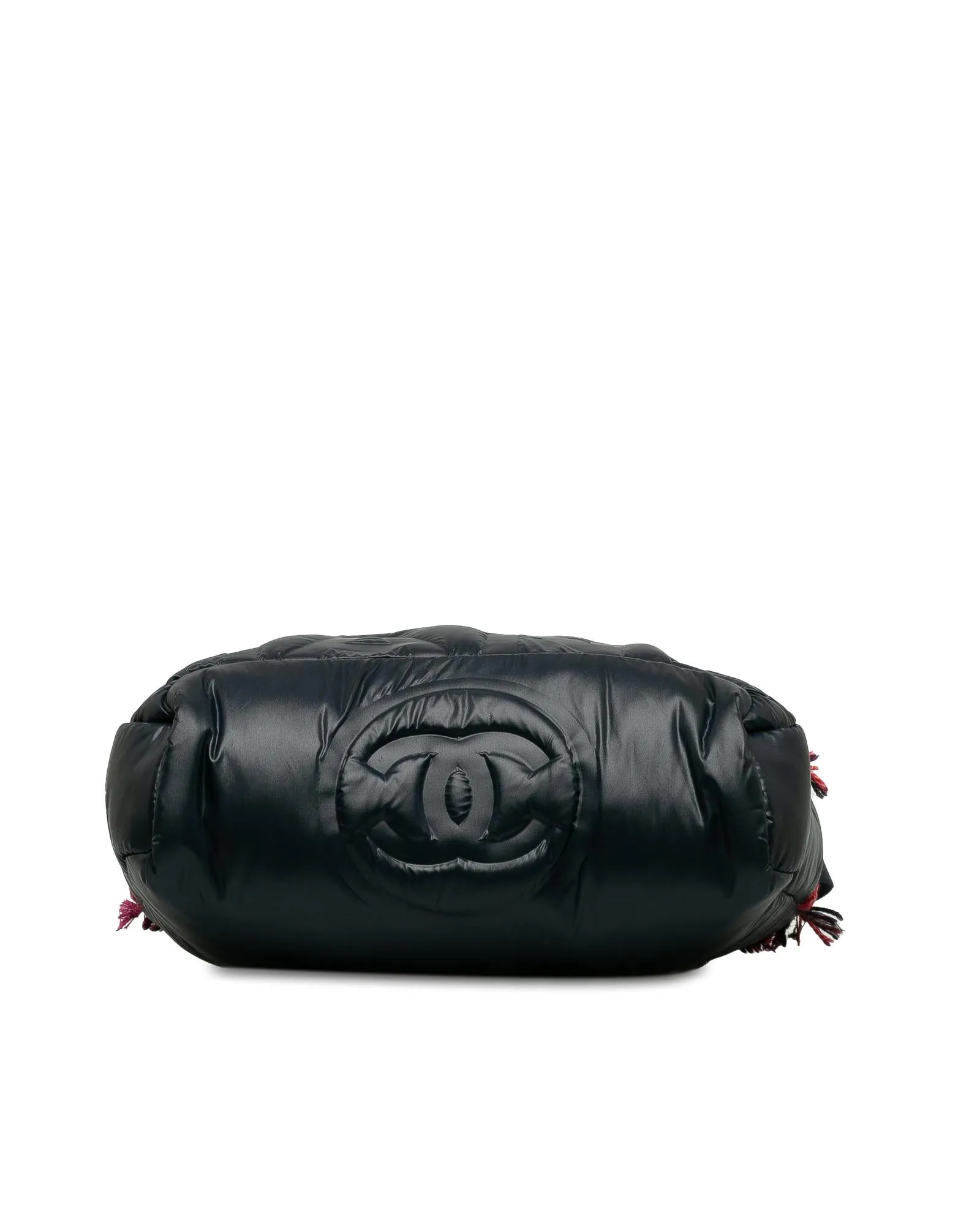 Embossed Nylon Crossbody Bag