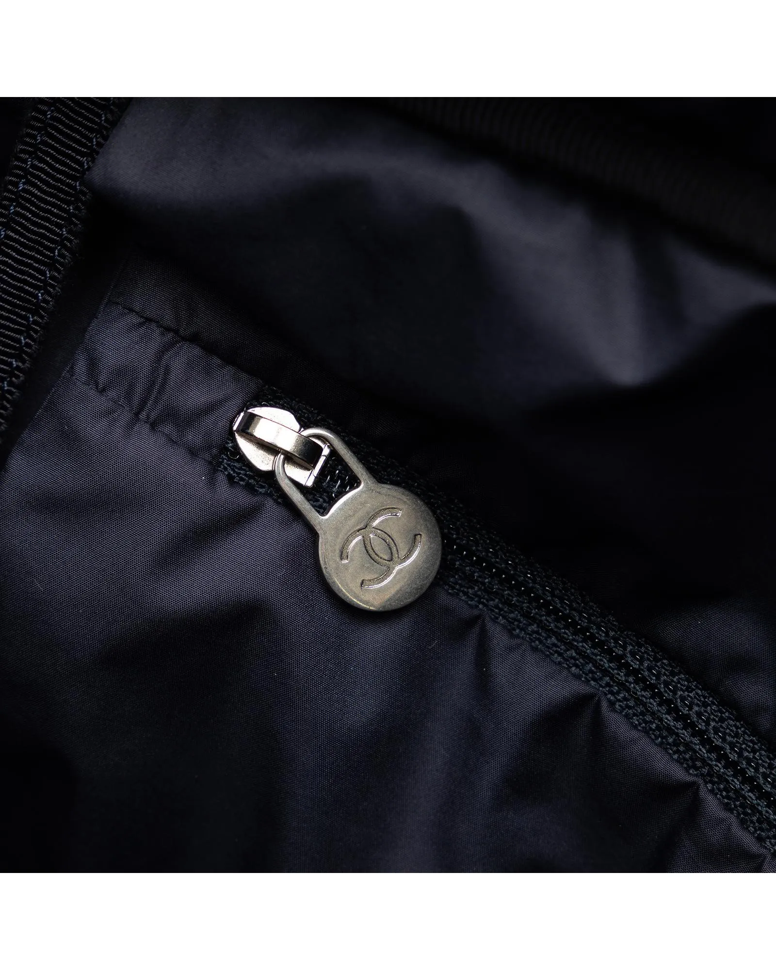 Embossed Nylon Crossbody Bag