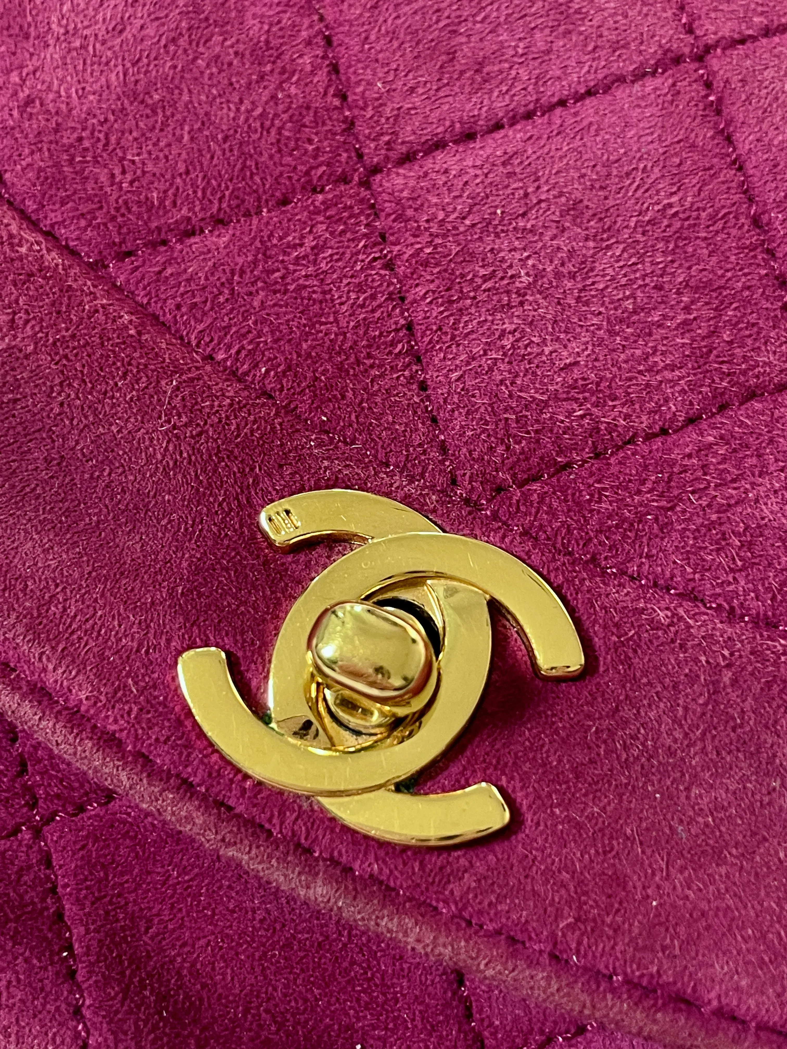 Extremely Rare CL Suede Mini Diana Bag