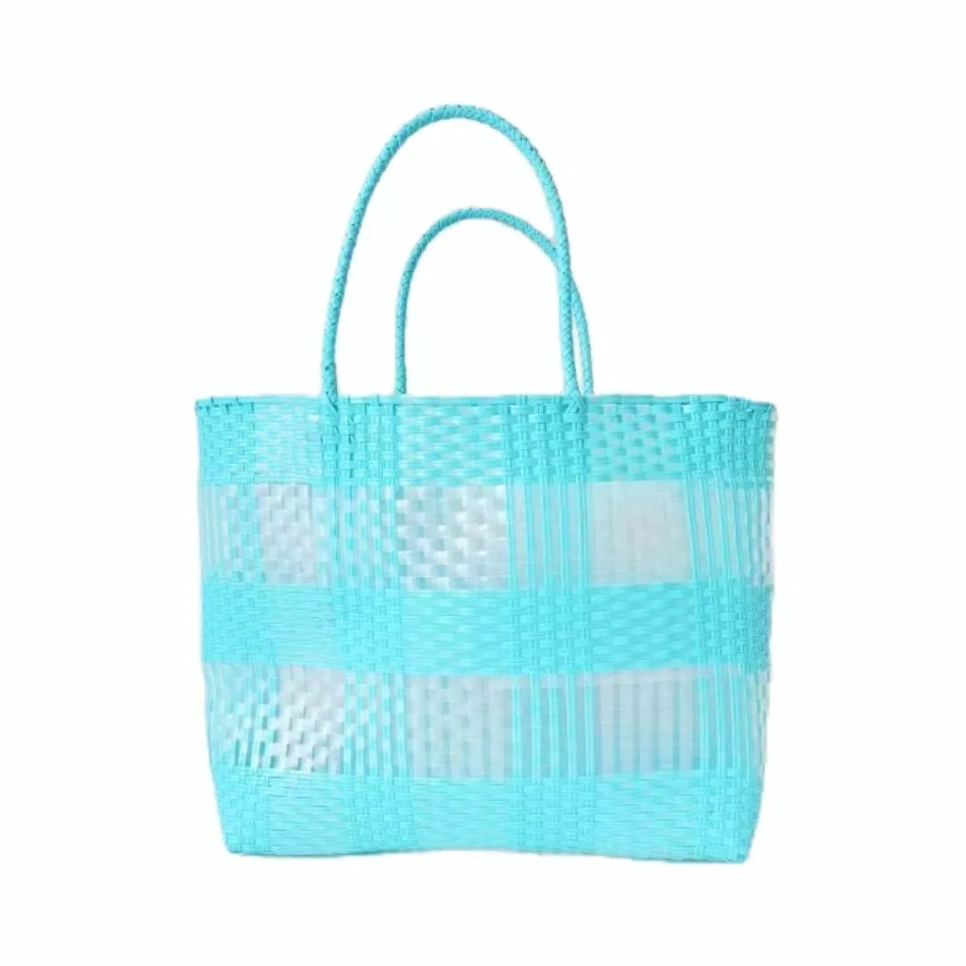 FA0002 Lexi Hand Woven Eco Plastic Tote Bag