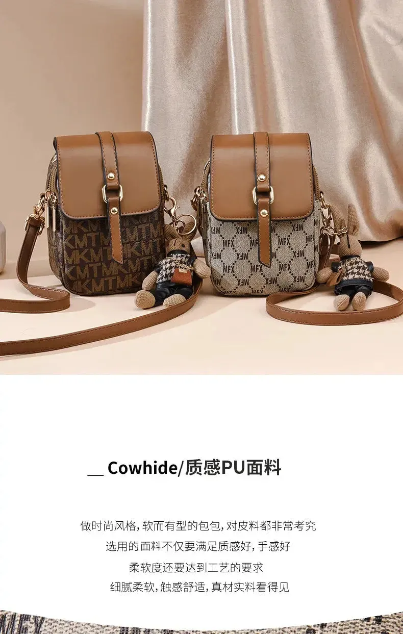 fashionWomen Crossbody Shoulder Bags Wallets Phone Purse Bags Soft Leather Handbag Female Luxury Messenger Bags Ladies Hand Bag
