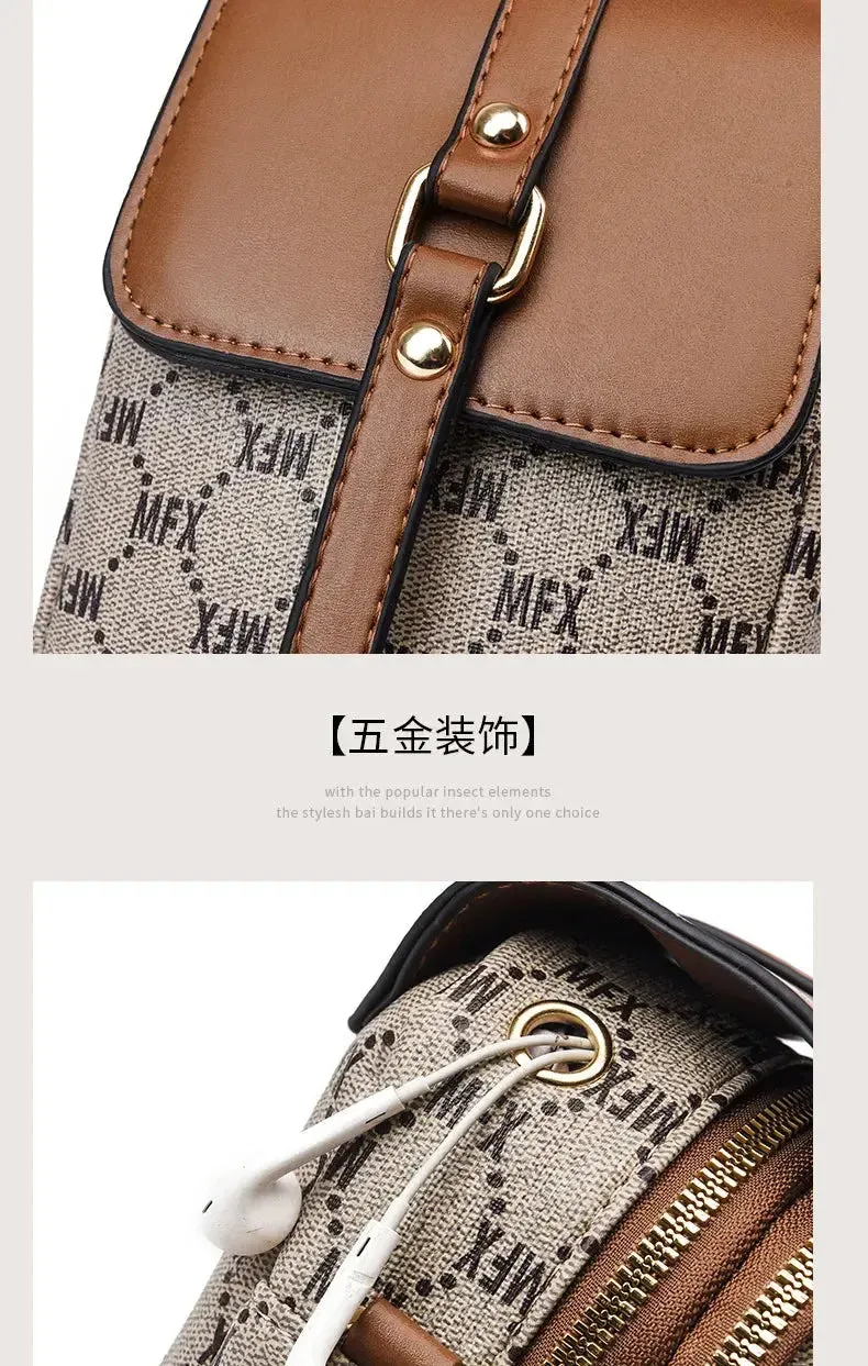 fashionWomen Crossbody Shoulder Bags Wallets Phone Purse Bags Soft Leather Handbag Female Luxury Messenger Bags Ladies Hand Bag