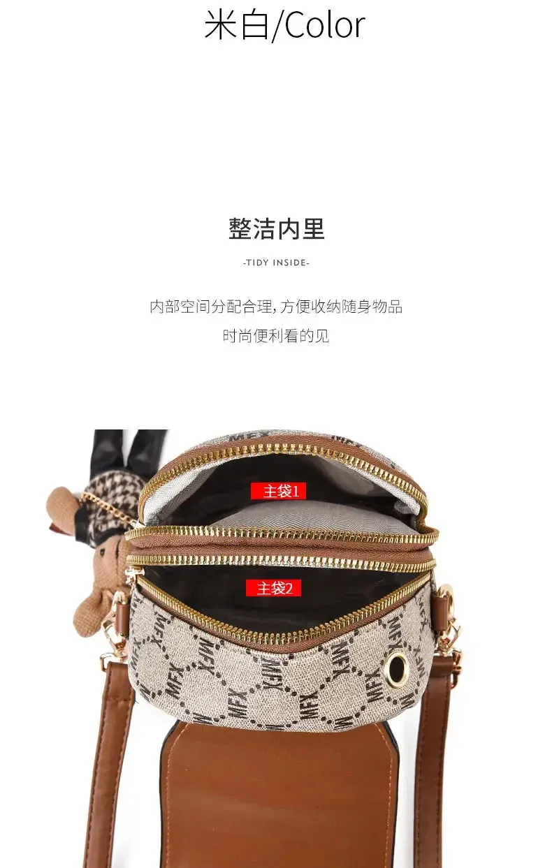 fashionWomen Crossbody Shoulder Bags Wallets Phone Purse Bags Soft Leather Handbag Female Luxury Messenger Bags Ladies Hand Bag