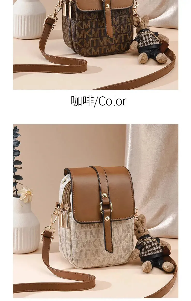 fashionWomen Crossbody Shoulder Bags Wallets Phone Purse Bags Soft Leather Handbag Female Luxury Messenger Bags Ladies Hand Bag