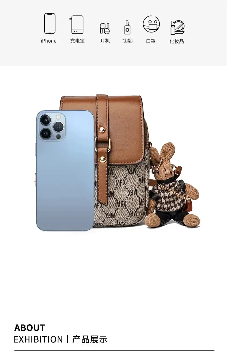 fashionWomen Crossbody Shoulder Bags Wallets Phone Purse Bags Soft Leather Handbag Female Luxury Messenger Bags Ladies Hand Bag