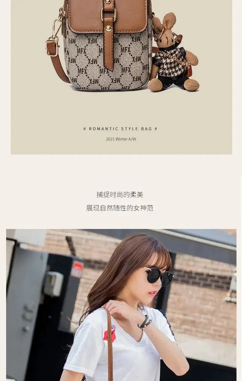 fashionWomen Crossbody Shoulder Bags Wallets Phone Purse Bags Soft Leather Handbag Female Luxury Messenger Bags Ladies Hand Bag