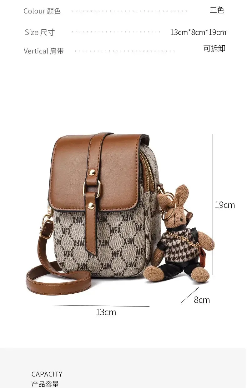 fashionWomen Crossbody Shoulder Bags Wallets Phone Purse Bags Soft Leather Handbag Female Luxury Messenger Bags Ladies Hand Bag