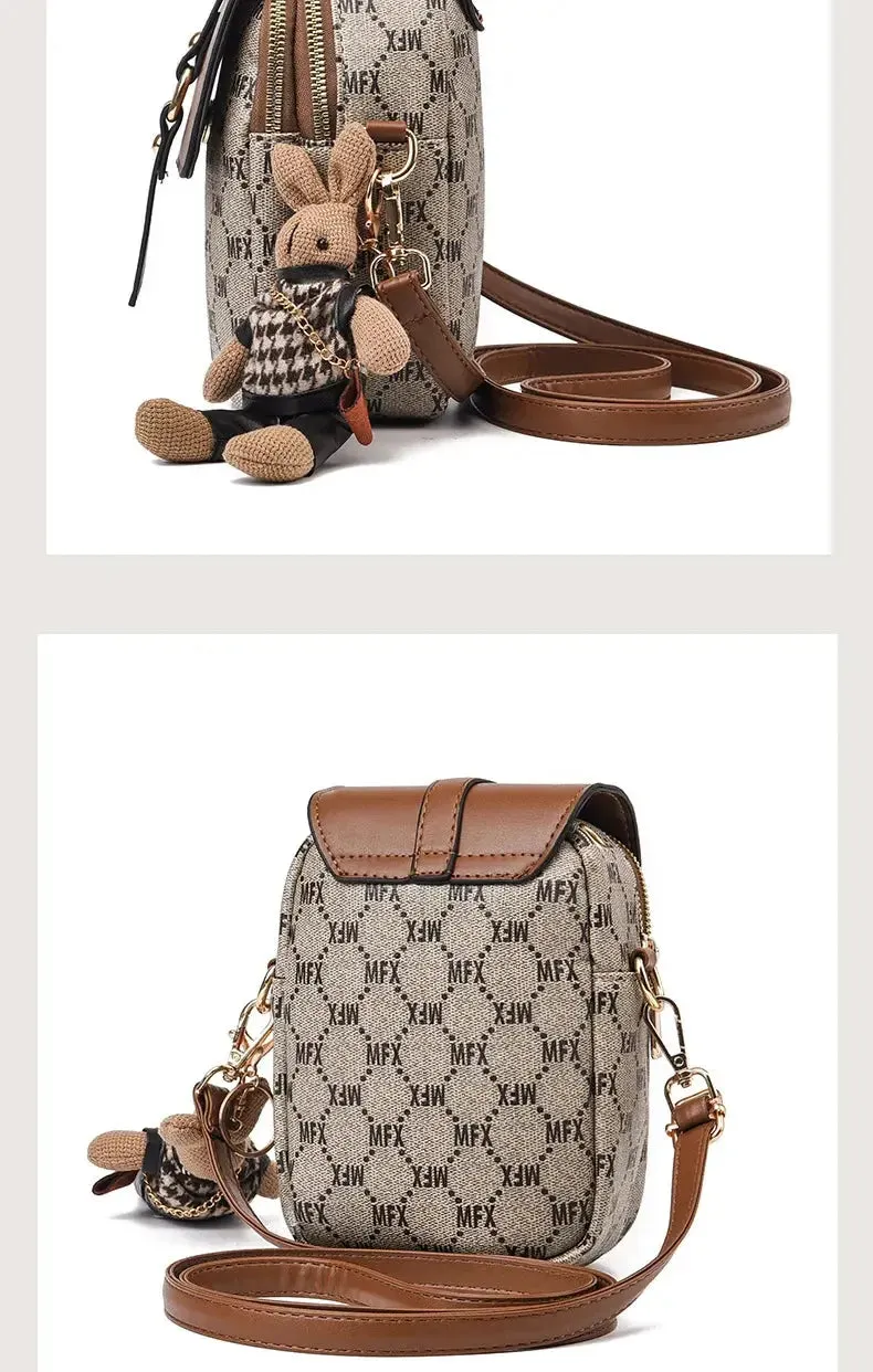 fashionWomen Crossbody Shoulder Bags Wallets Phone Purse Bags Soft Leather Handbag Female Luxury Messenger Bags Ladies Hand Bag