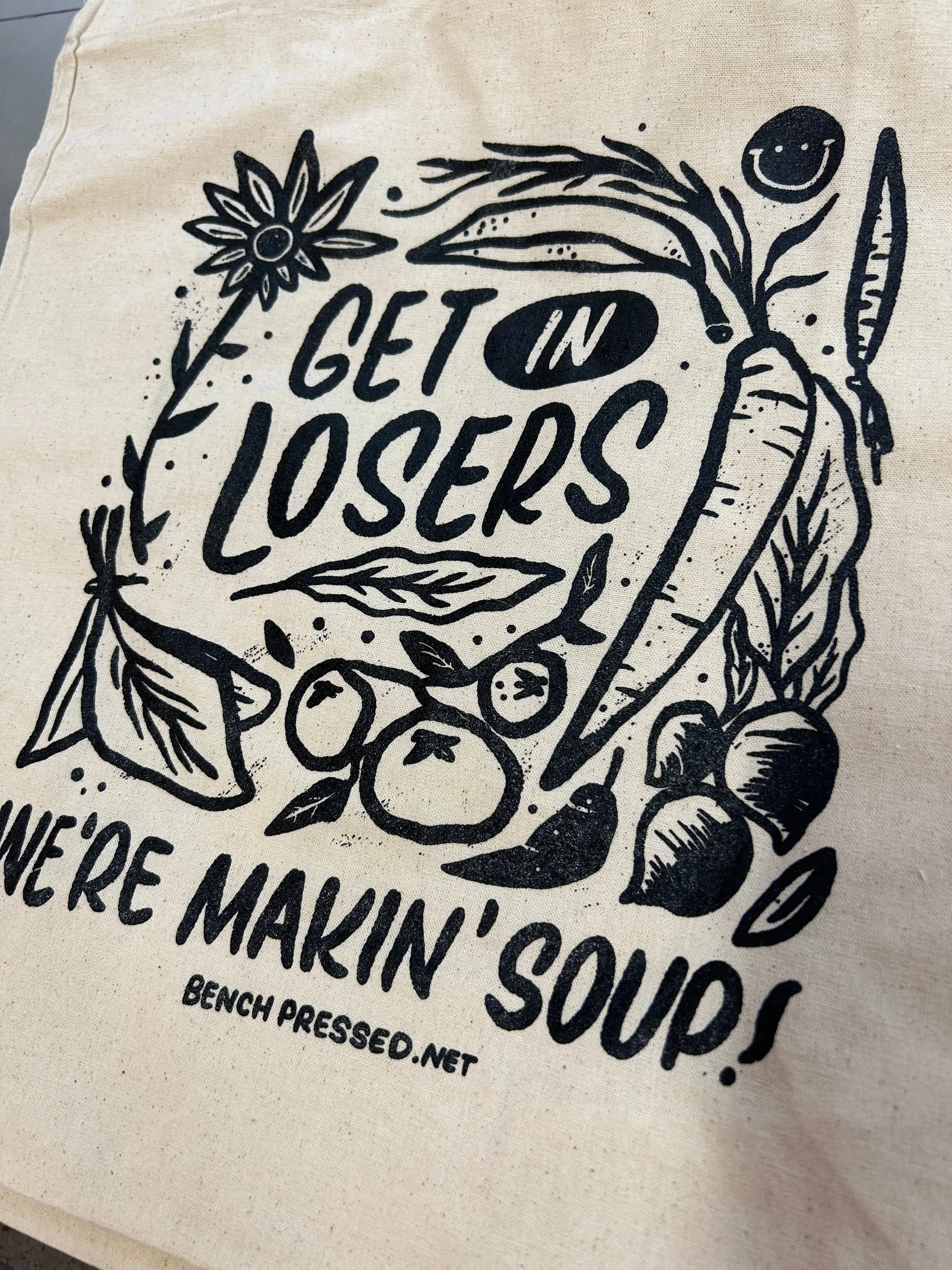 Get in Losers We're Making Soup - Tote Bag