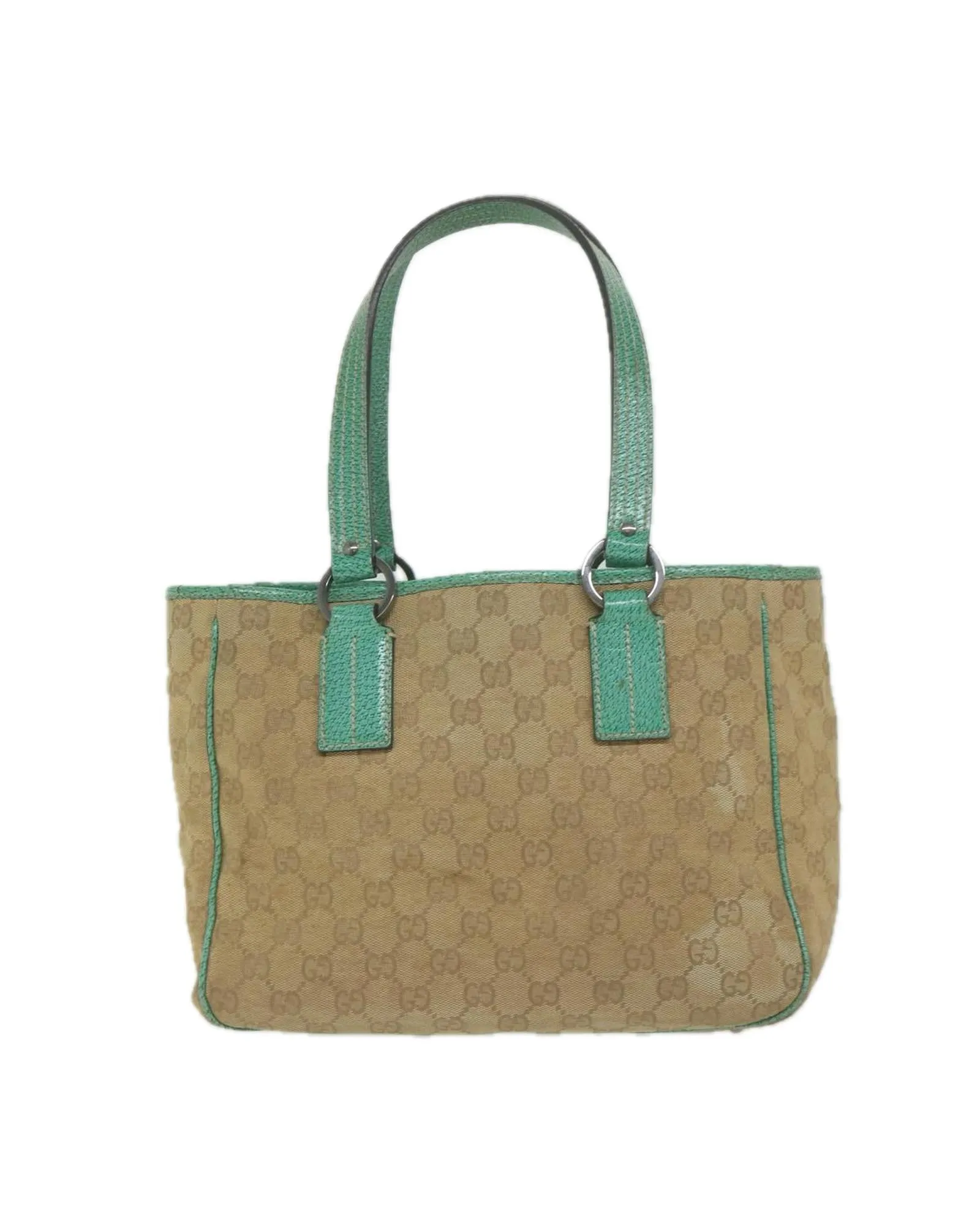 GG Canvas Tote Bag with Accessory - Beige