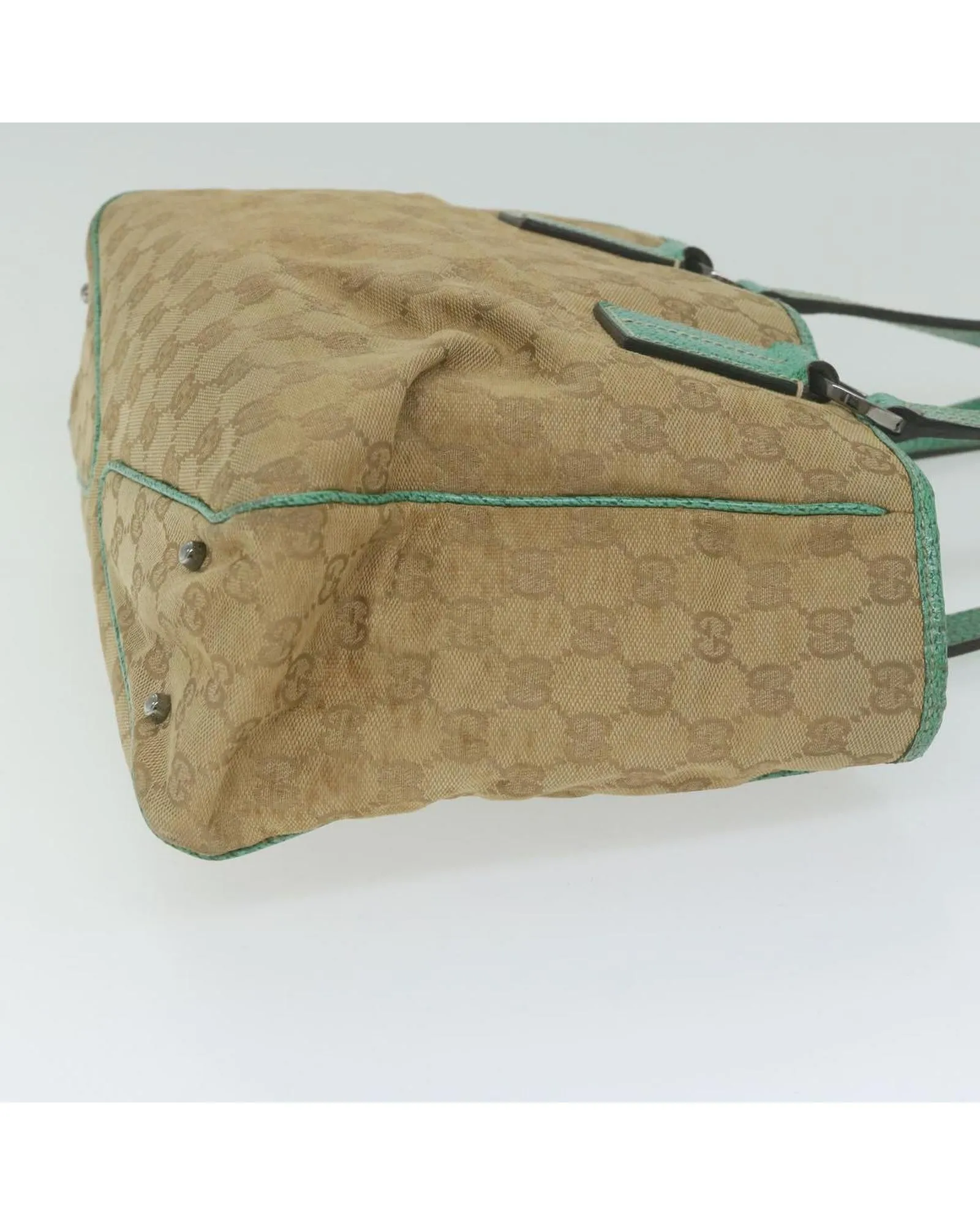 GG Canvas Tote Bag with Accessory - Beige