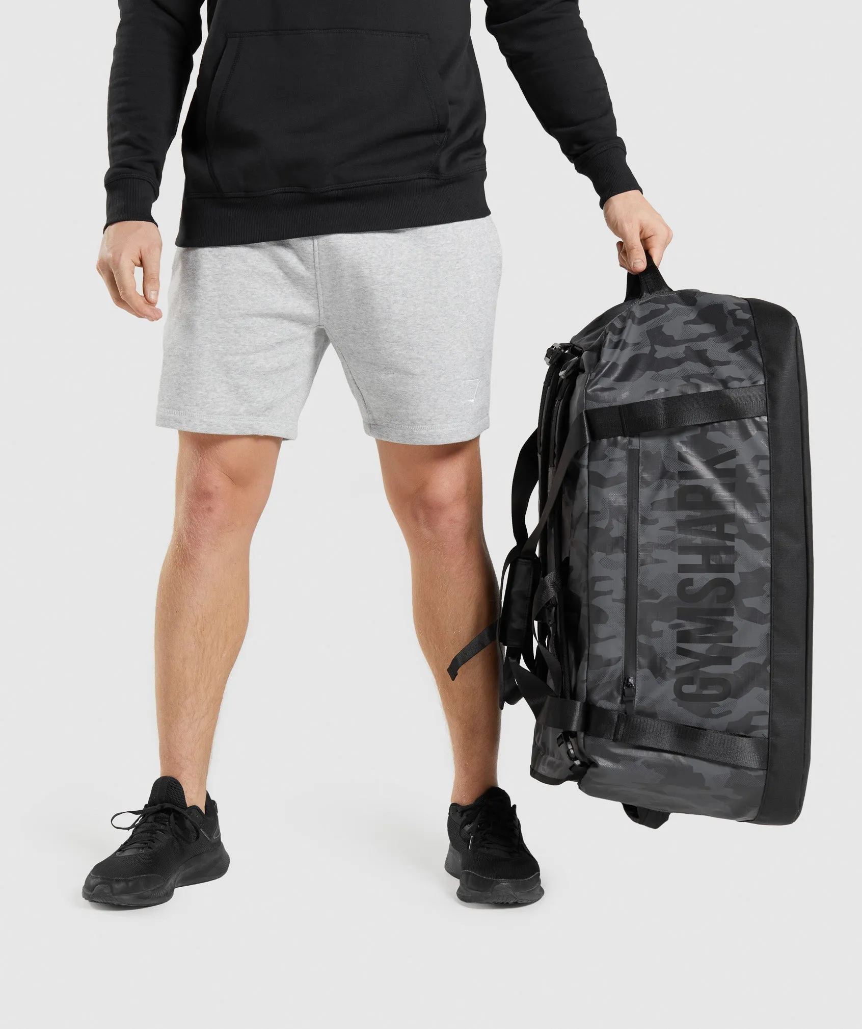 Gymshark X-Series Duffle Bag - Black Print