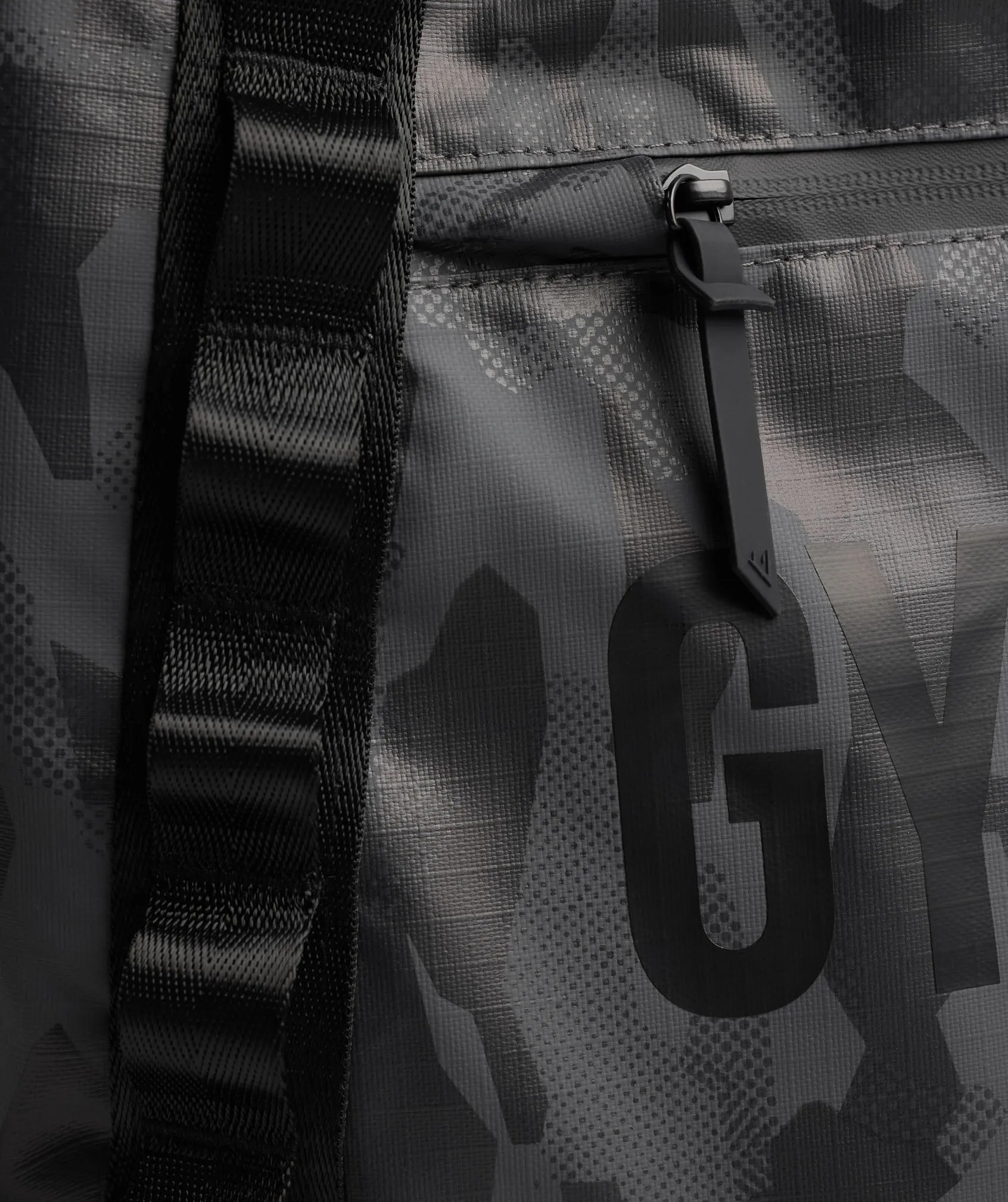 Gymshark X-Series Duffle Bag - Black Print