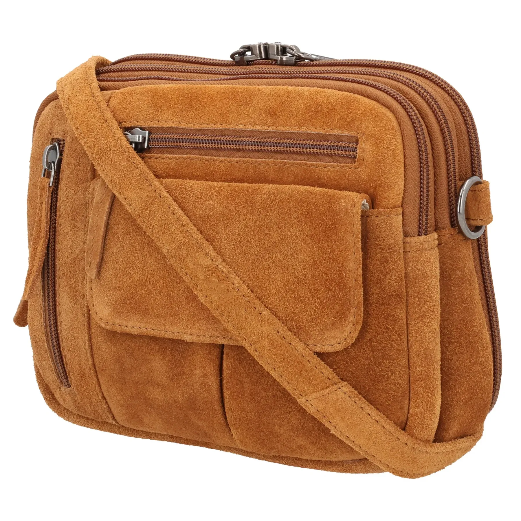Hadley Suede Concealed Carry Crossbody Purse