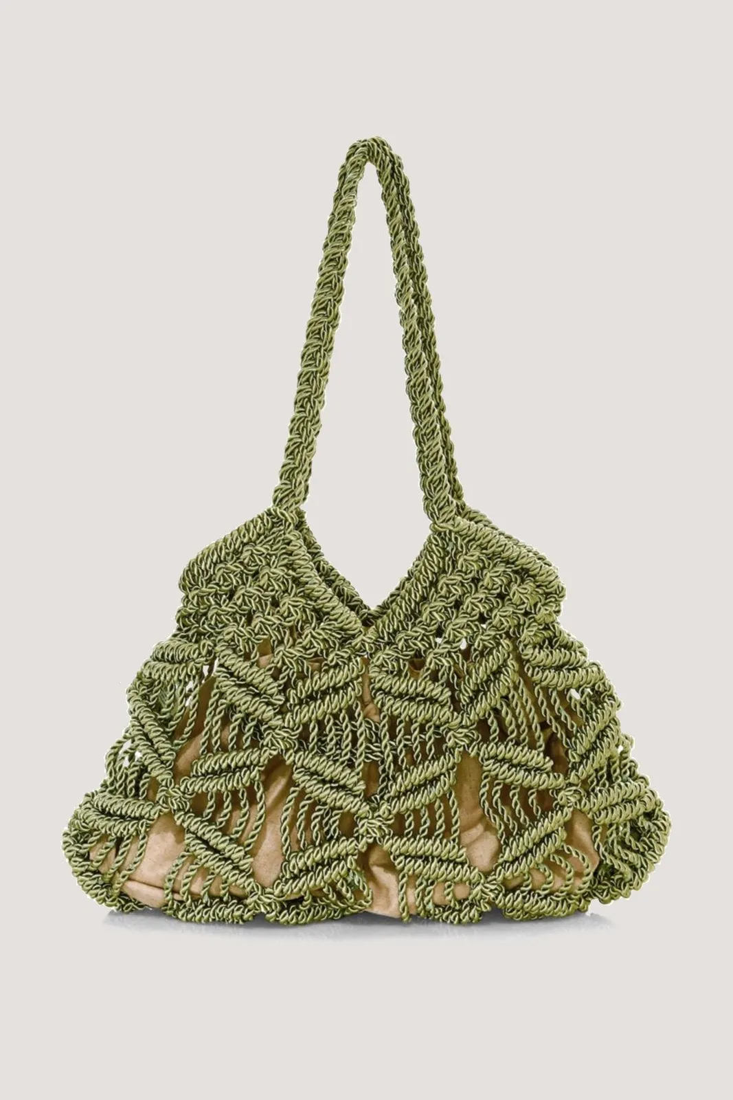 Harper Woven Tote, Sage