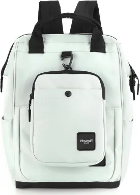 himawari 14.9 inch Women's Laptop Backpack, Large Capacity College Schoolbag, Waterproof Travel Bag for Men & Women-0403-01#Green Bamboo