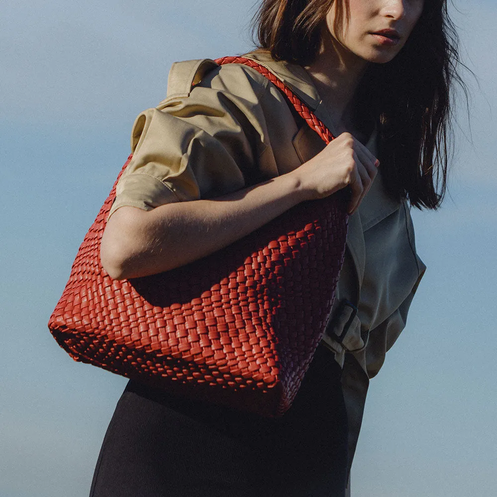 Johanna Yellow Large Recycled Vegan Shoulder Bag
