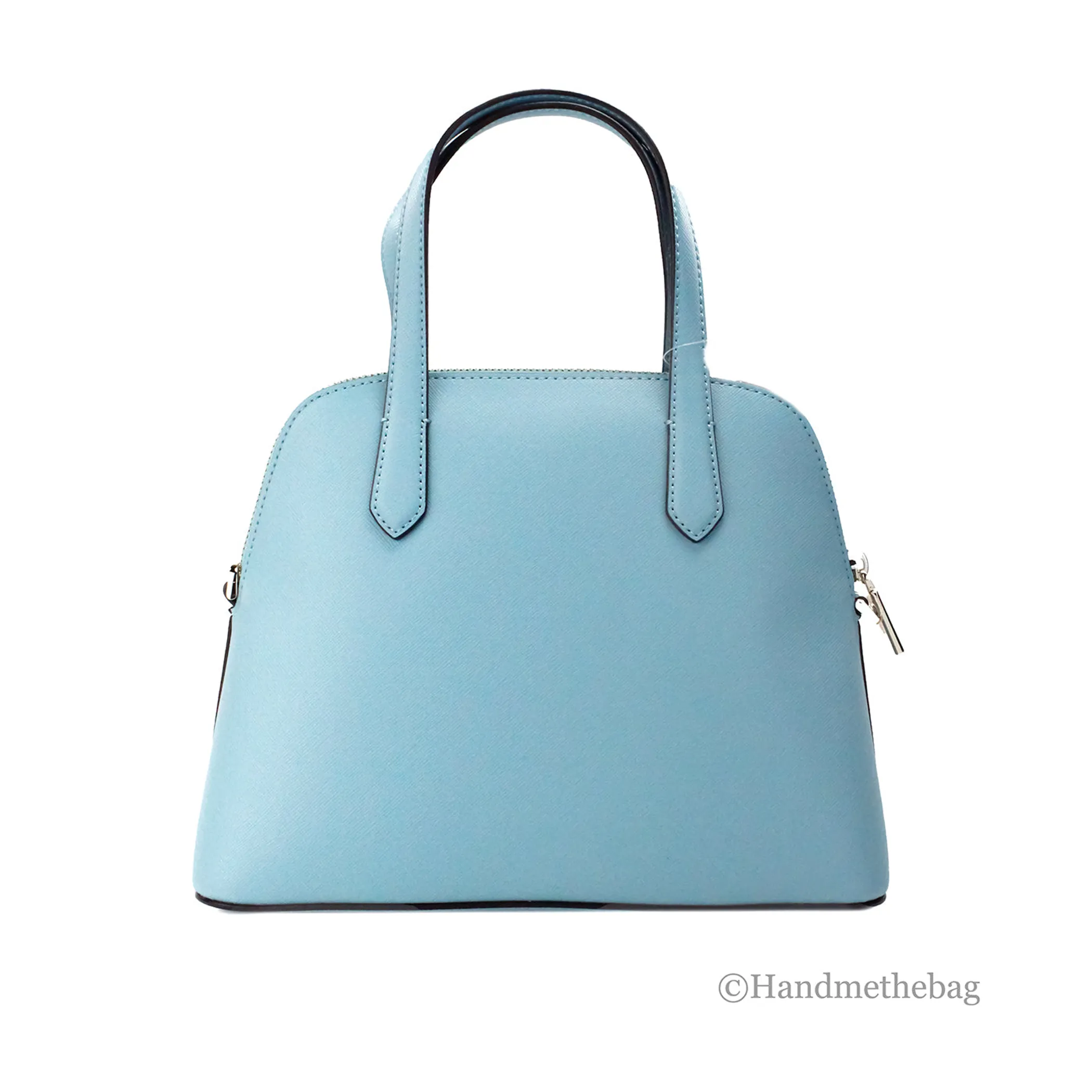 Kate Spade Schuyler Medium Smoky Blue PVC Domed Satchel