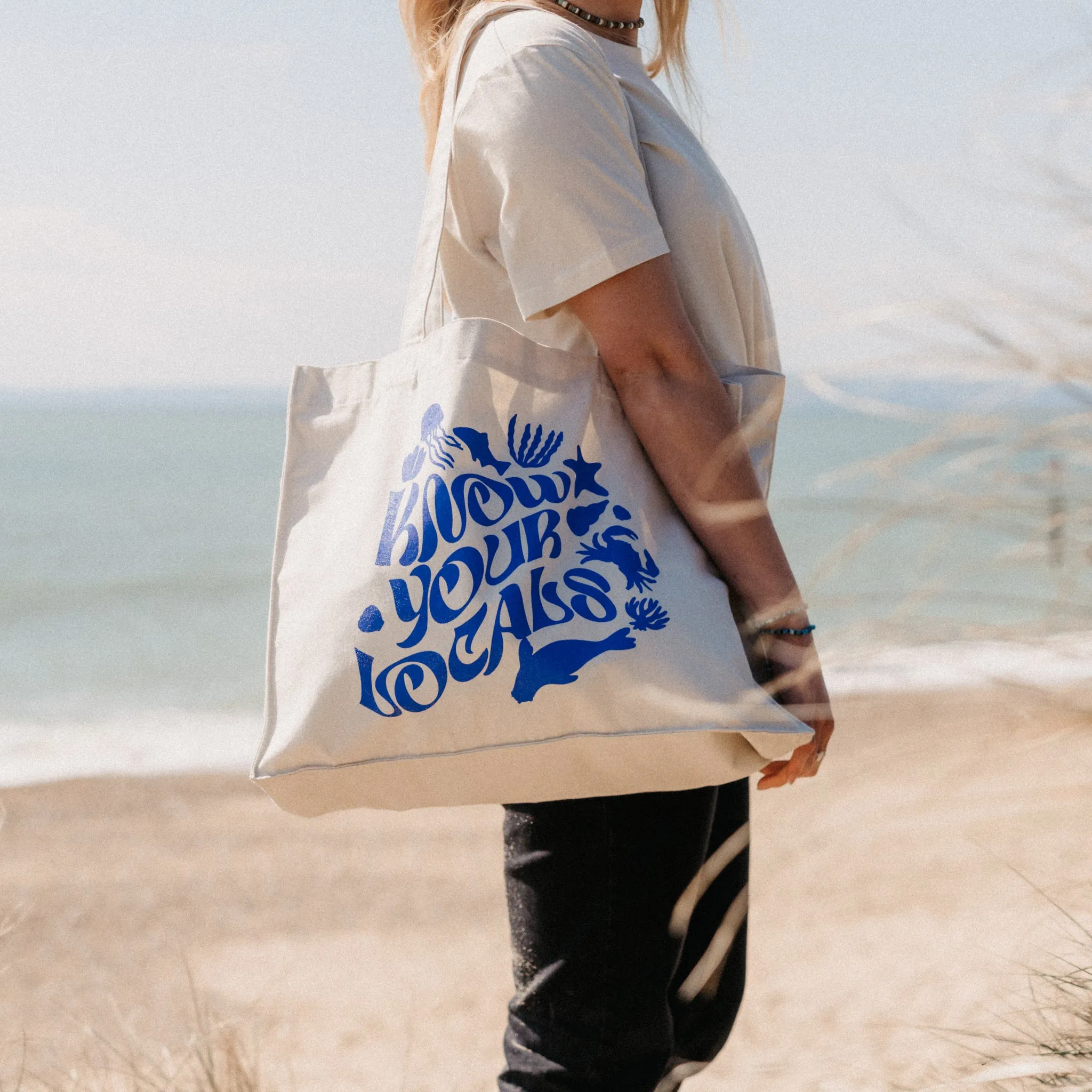 Know Your Locals Sustainable Tote Bag - Surfers Against Sewage