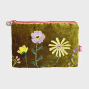 Lua Wildflowers Purse Gold