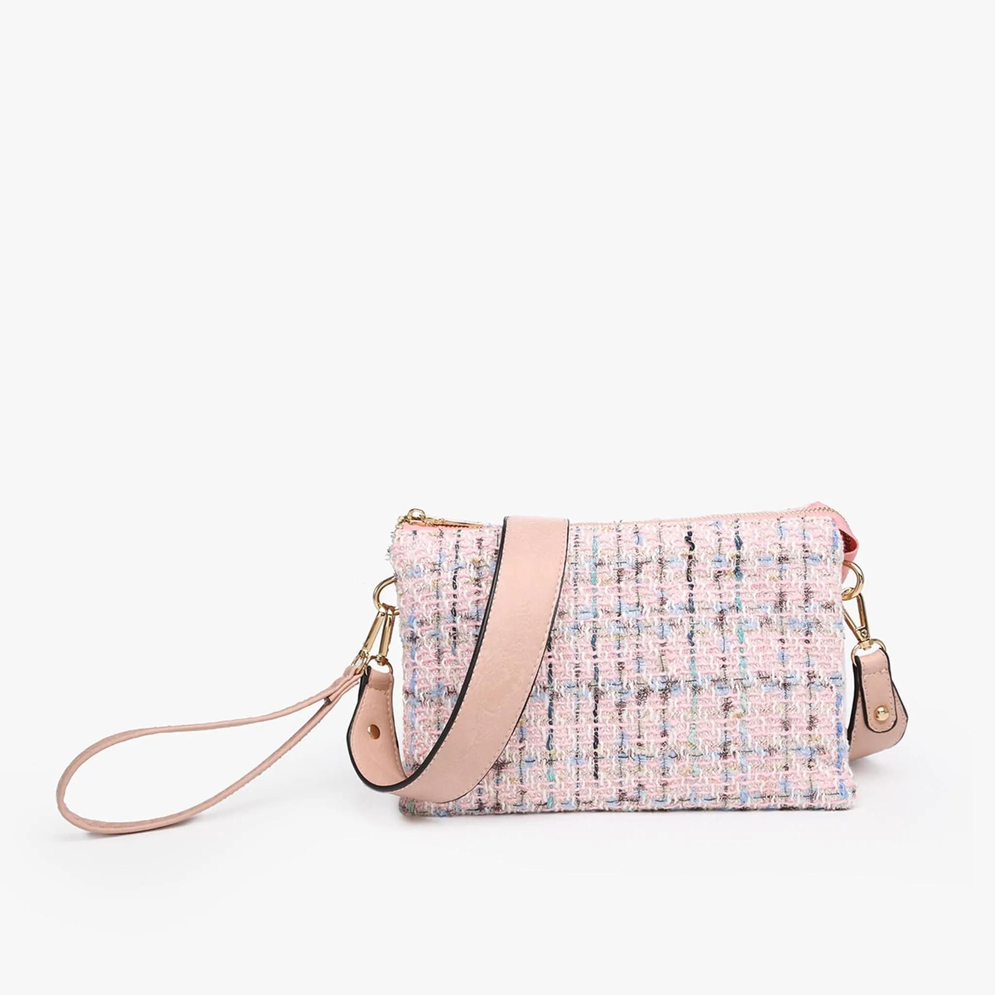 M2056TWD Izzy Tweed Crossbody with Guitar Strap