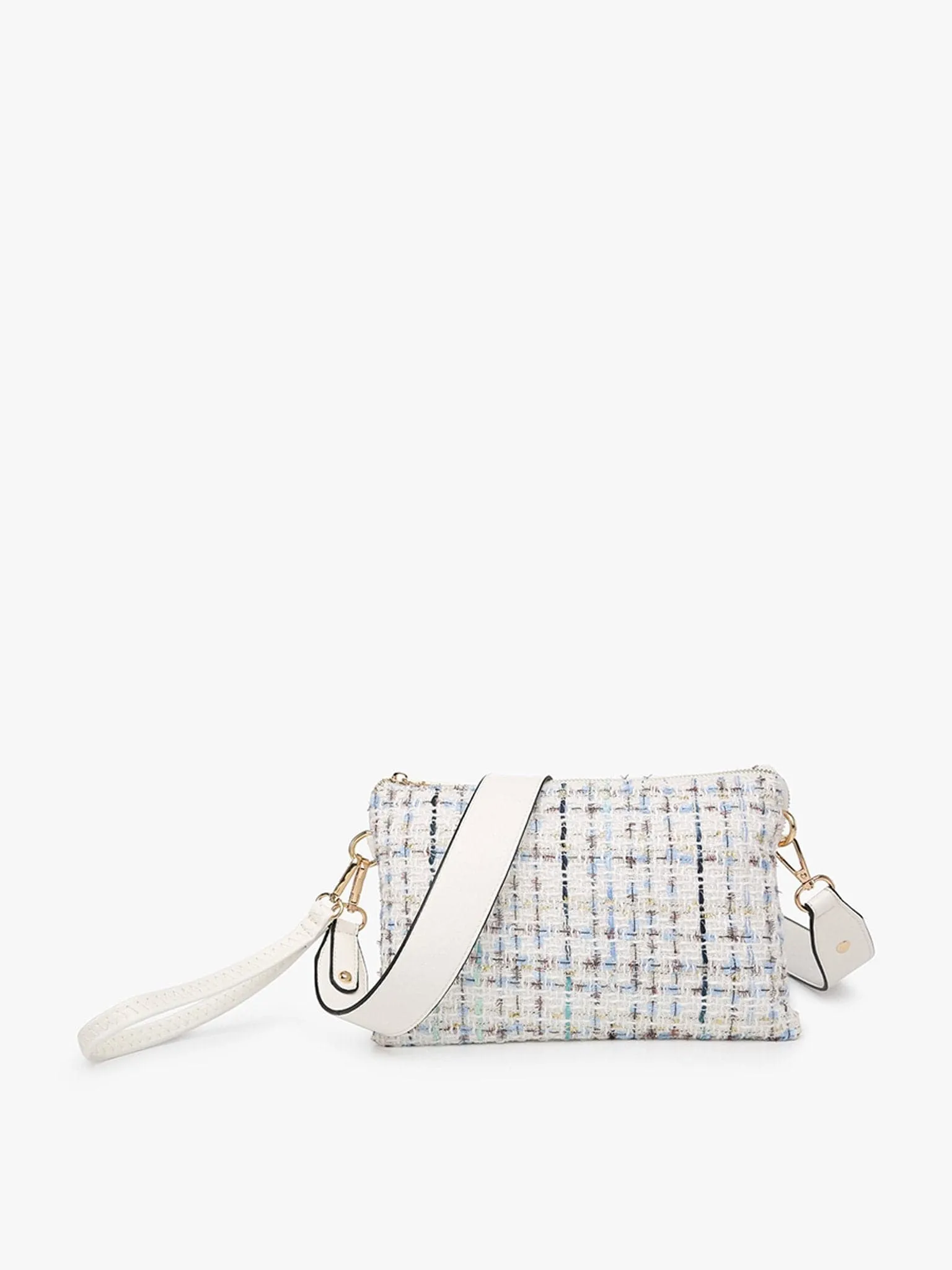 M2056TWD Izzy Tweed Crossbody with Guitar Strap