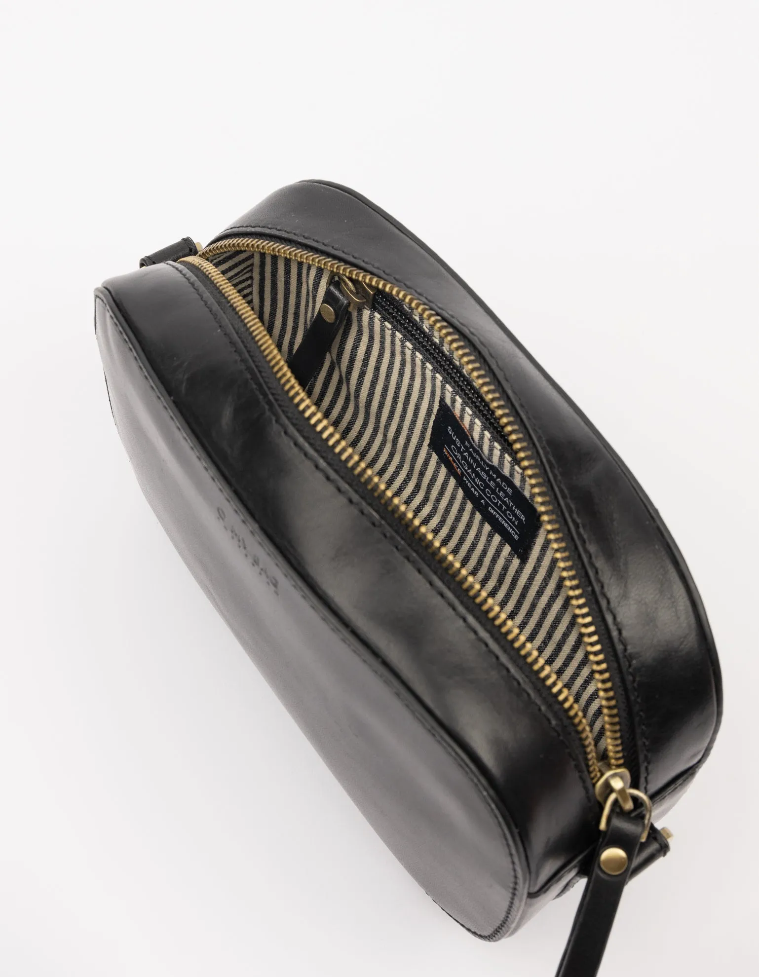 Maya Classic Leather Crossbody Bag