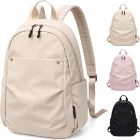 Mini Backpack for Women Fashion Small Backpack Purse Lightweight Daypack for Work Trave Daily,Apricot