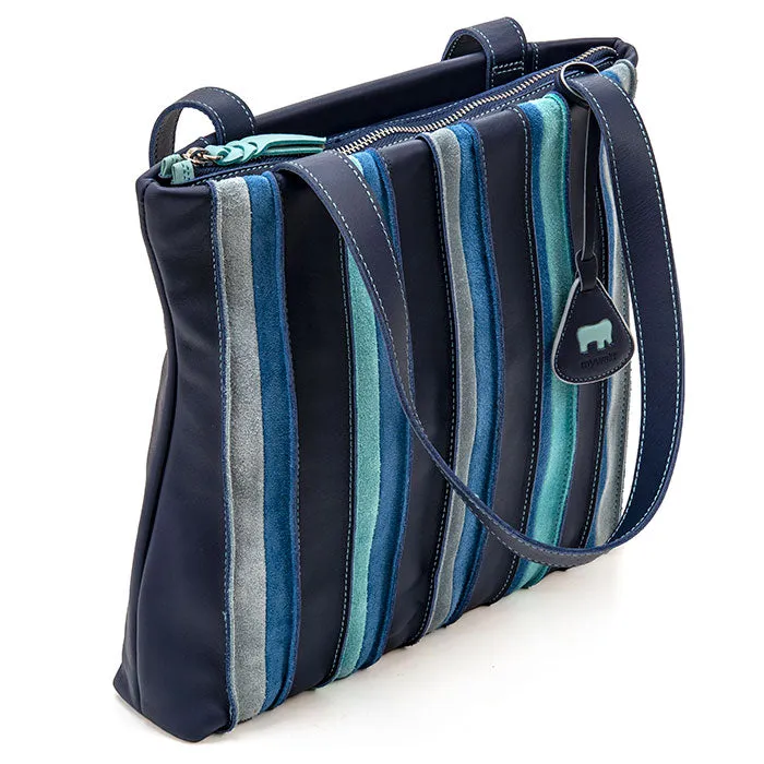 Mywalit Laguna medium shopper in Denim