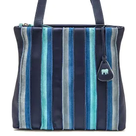 Mywalit Laguna medium shopper in Denim