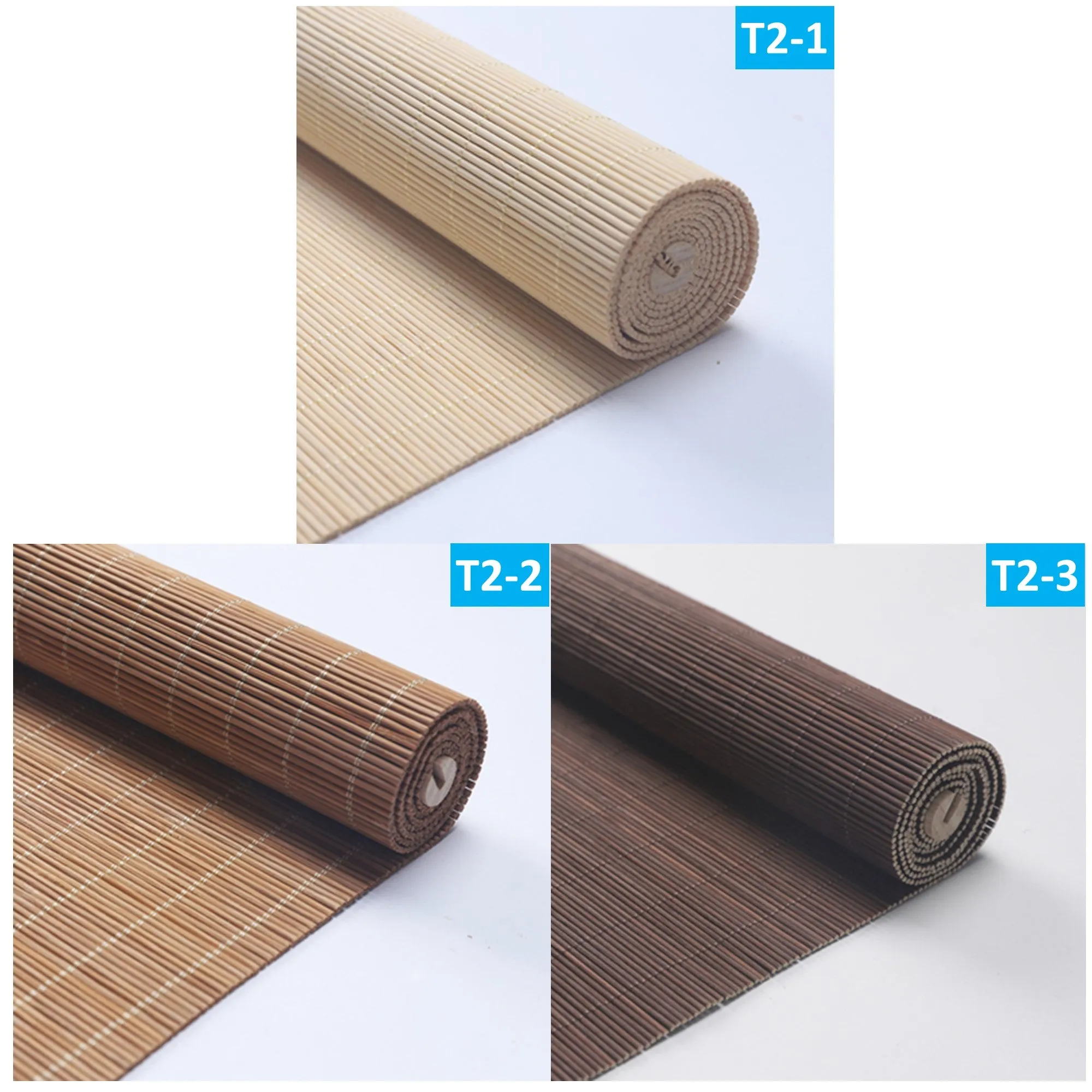 Natural Bamboo Zen Vibes Window Roller Shade Blinds