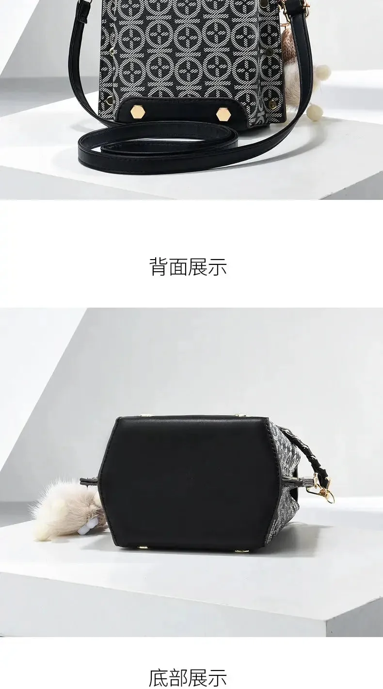 New Printed Women's Flip Phone Bags Fashion Internet Celebrity Lady Shoulder Crossbody Bags Lady Purse Shopping Small Square Bag