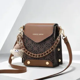 New Printed Women's Flip Phone Bags Fashion Internet Celebrity Lady Shoulder Crossbody Bags Lady Purse Shopping Small Square Bag