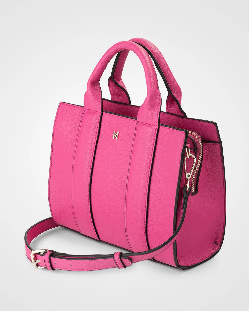 Nova Small Grab Tote With Monogram Strap