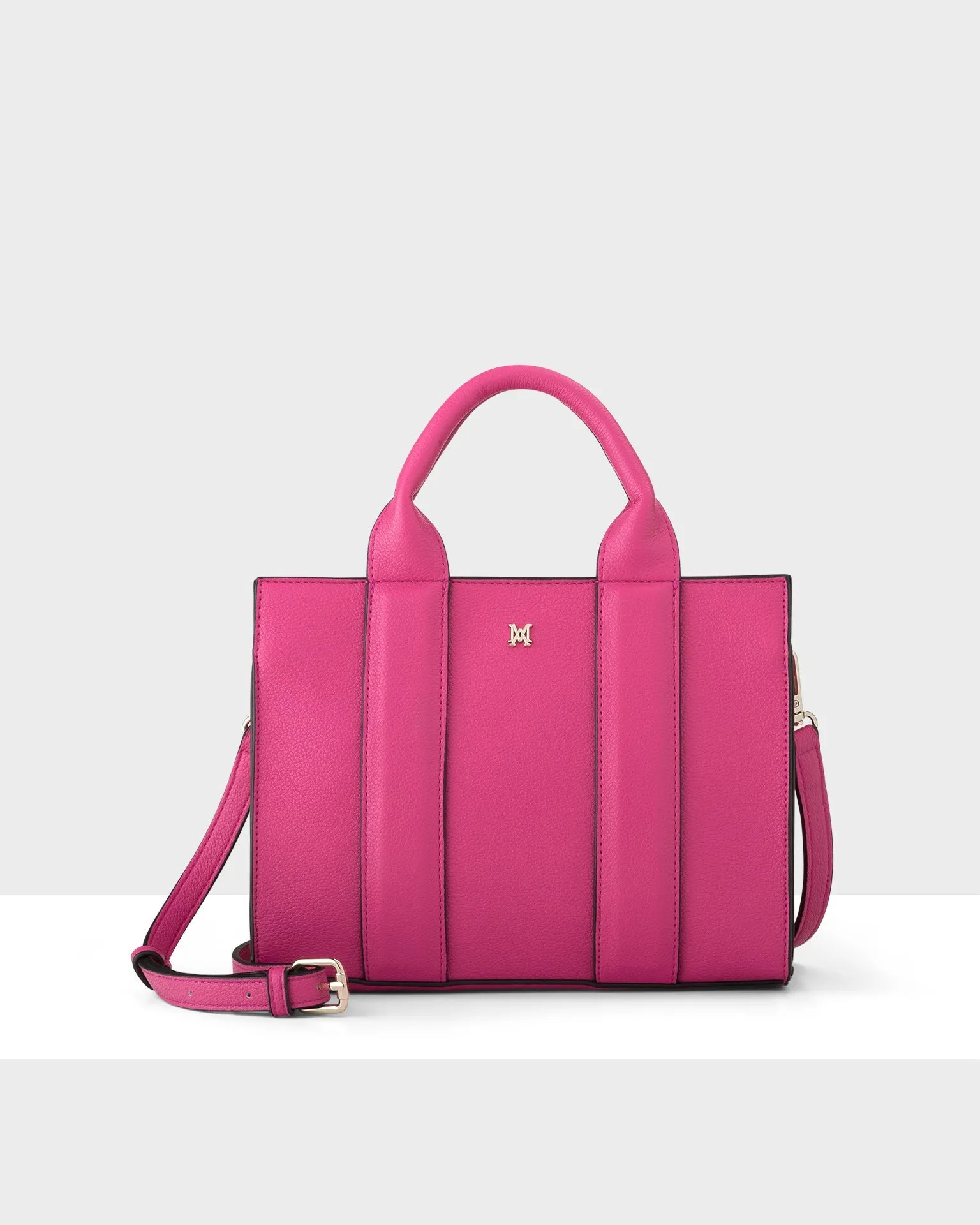 Nova Small Grab Tote With Monogram Strap