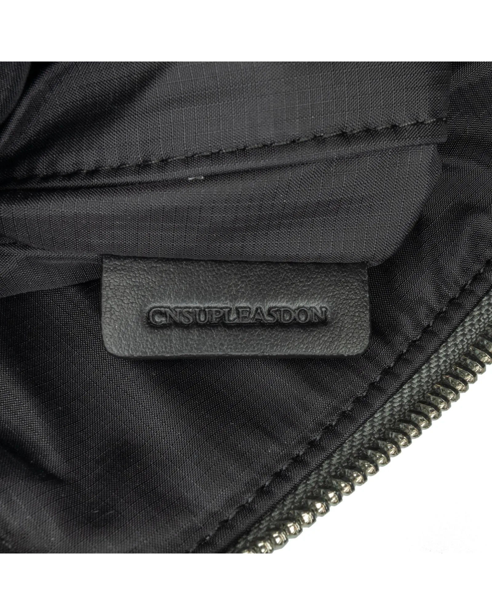 Nylon Econyl Logo Neo Crossbody Bag with Adjustable Strap and Zip Pockets